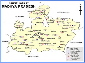 information about madhya pradesh, travel information on madhya pradesh, places in madhya pradesh, national parks in madhya pradesh, historical monuments in madhya pradesh